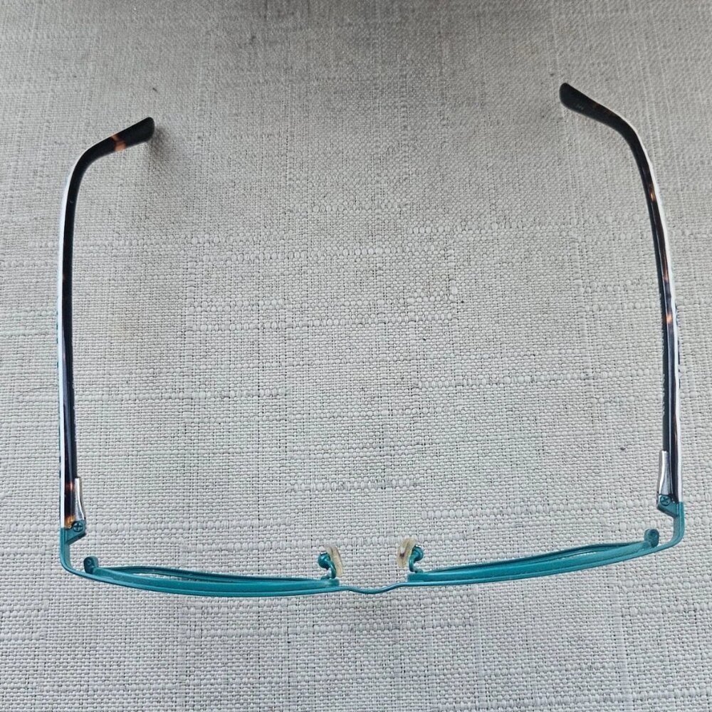 Vera Bradley Women Eyeglasses Frame Brown/Turquoise SANTIAGO Glasses SHARON - Picture 12 of 12